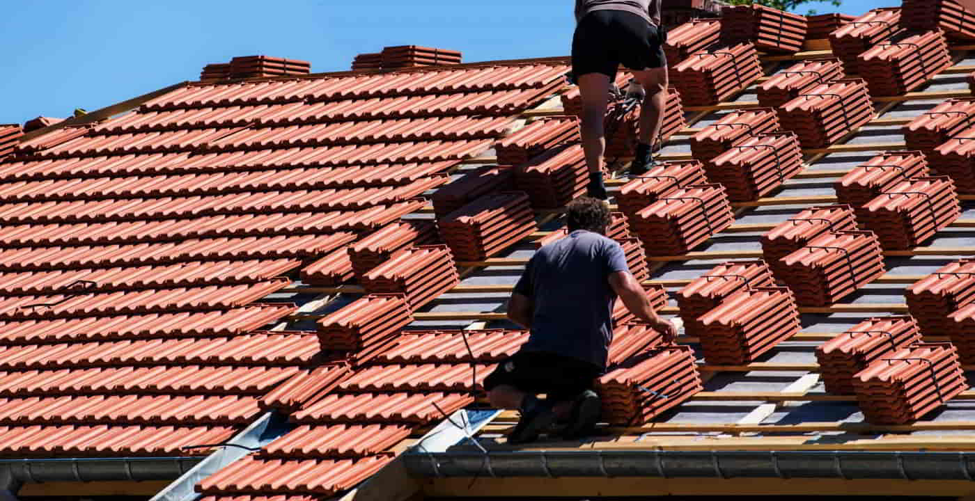 new roof installation